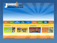 Tablet Screenshot of jumbosnacks.net